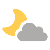 scattered clouds